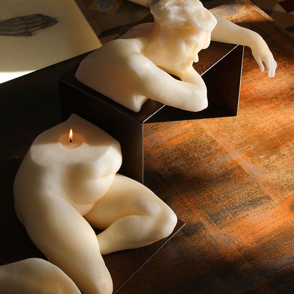 Decorative objects - CADÈNCIA CANDLE - CERABELLA SL