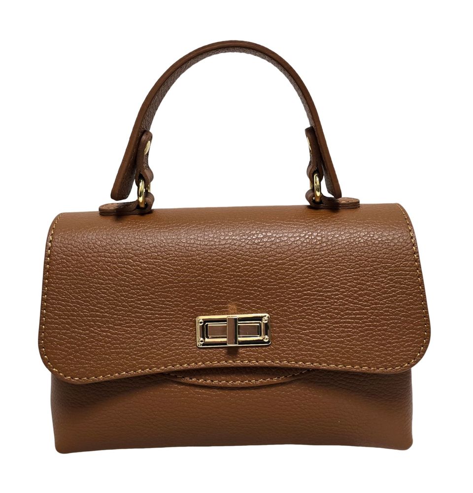 Petite maroquinerie - Sac en cuir marron - L'OFFICIEL SRL