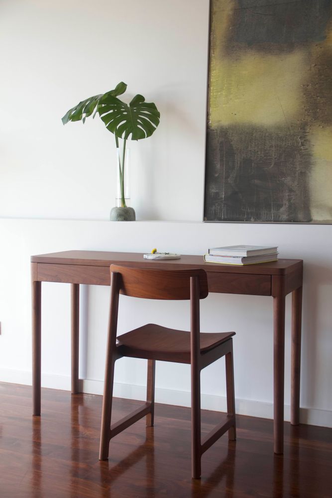 Console table - The Minimalist Modern FRONT sideboard - Walnut wood - MOR