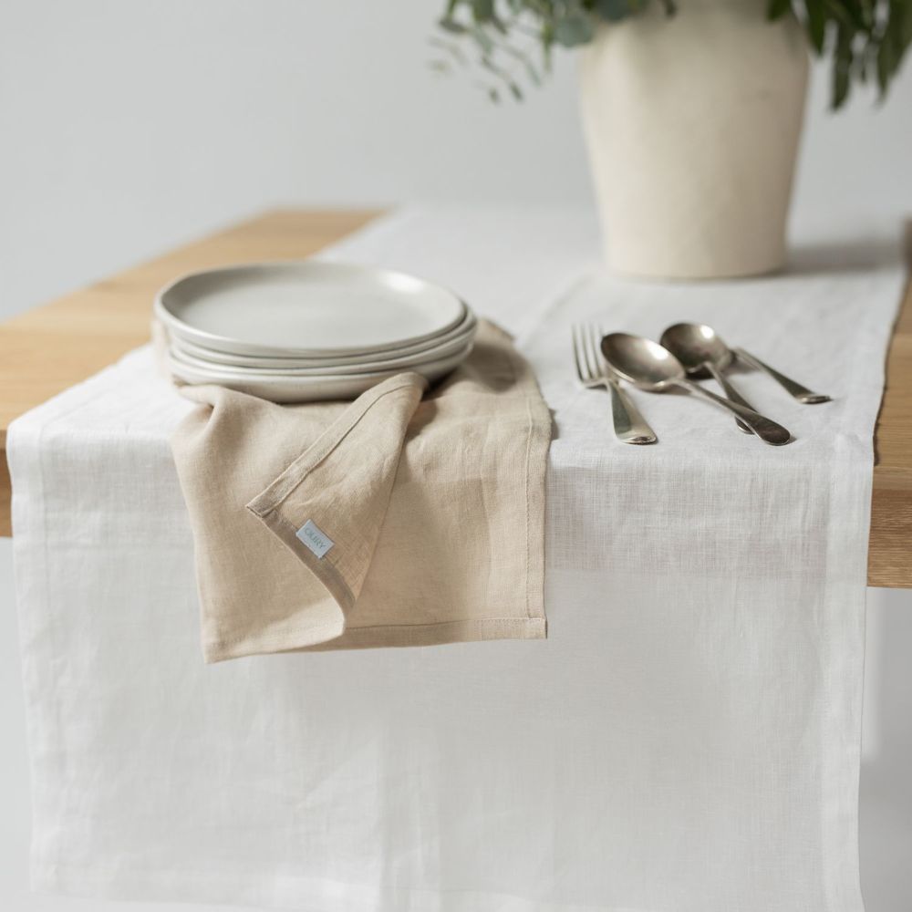 Table linen - Beige Napkins (Set of 2) - OURY HOME