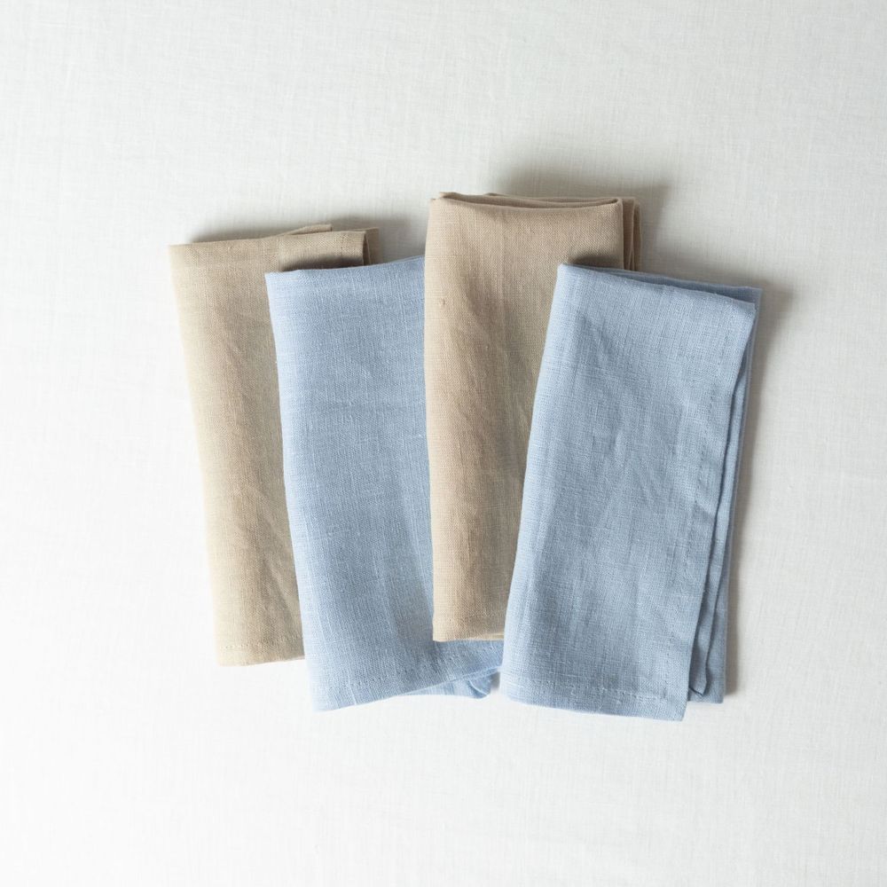 Table linen - Beige Napkins (Set of 2) - OURY HOME