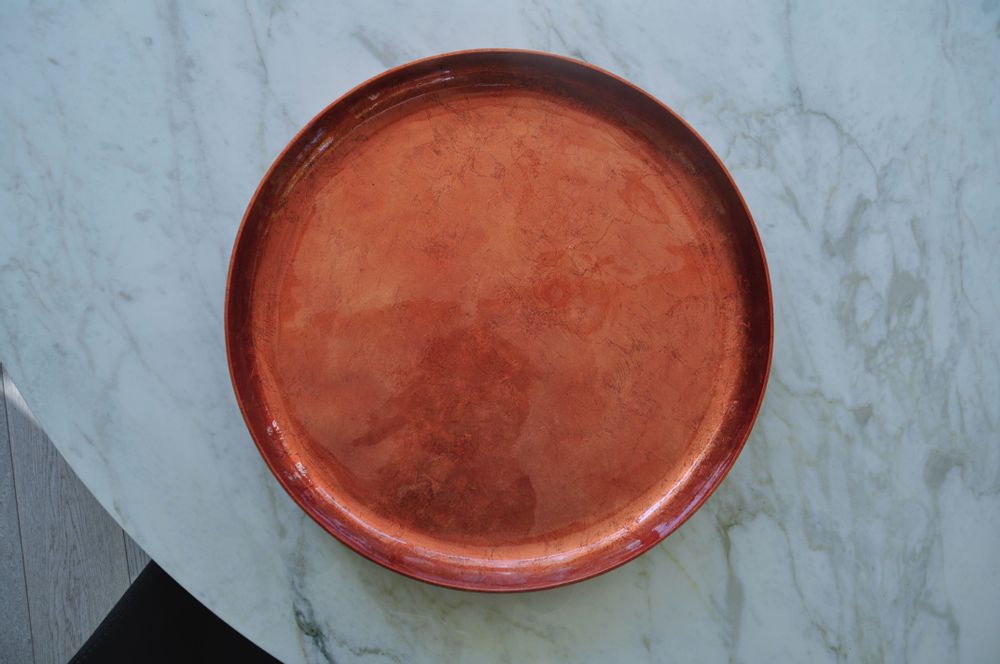 Bowls - ROUND TRAY 50/5 RUSTY - DV DESIGN