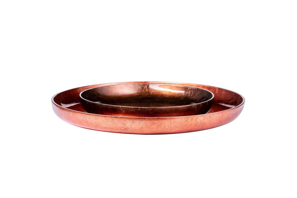 Bowls - ROUND TRAY 50/5 RUSTY - DV DESIGN