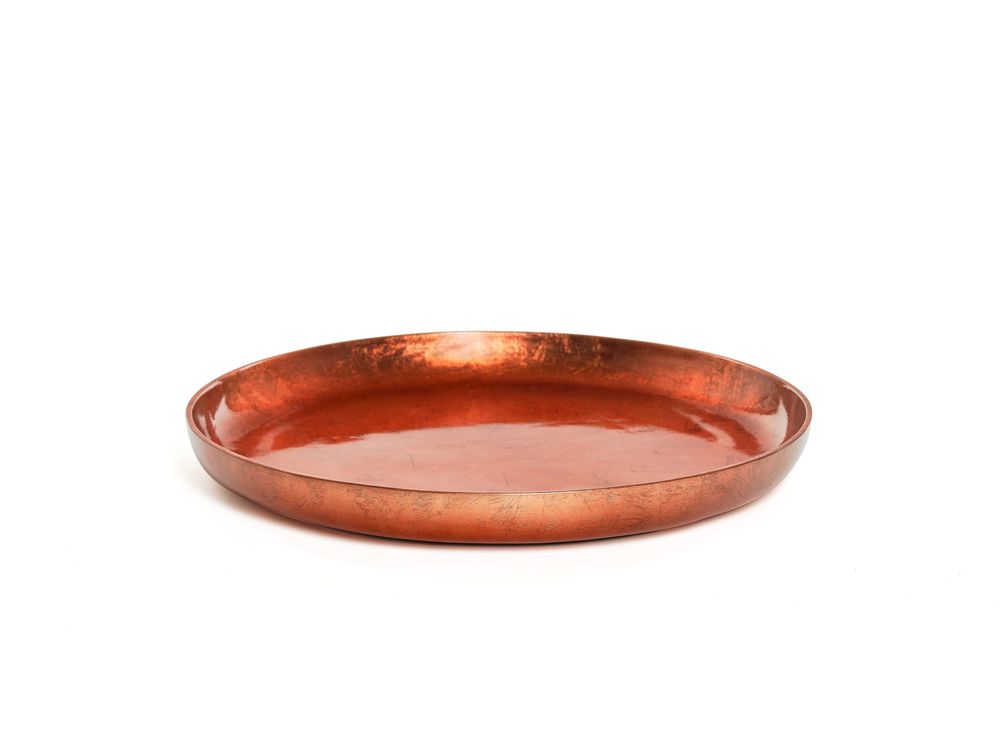 Bowls - ROUND TRAY 50/5 RUSTY - DV DESIGN