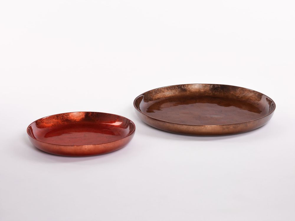 Bowls - ROUND TRAY 50/5 RUSTY - DV DESIGN