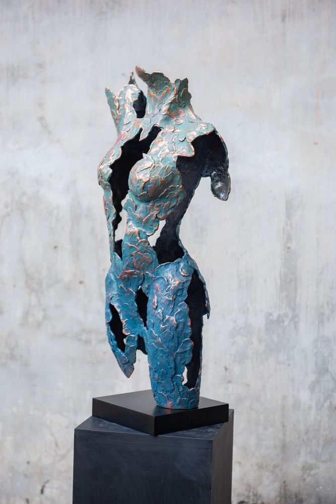 Sculptures, statuettes et miniatures - Donna Copperblue Sculpture - DV DESIGN