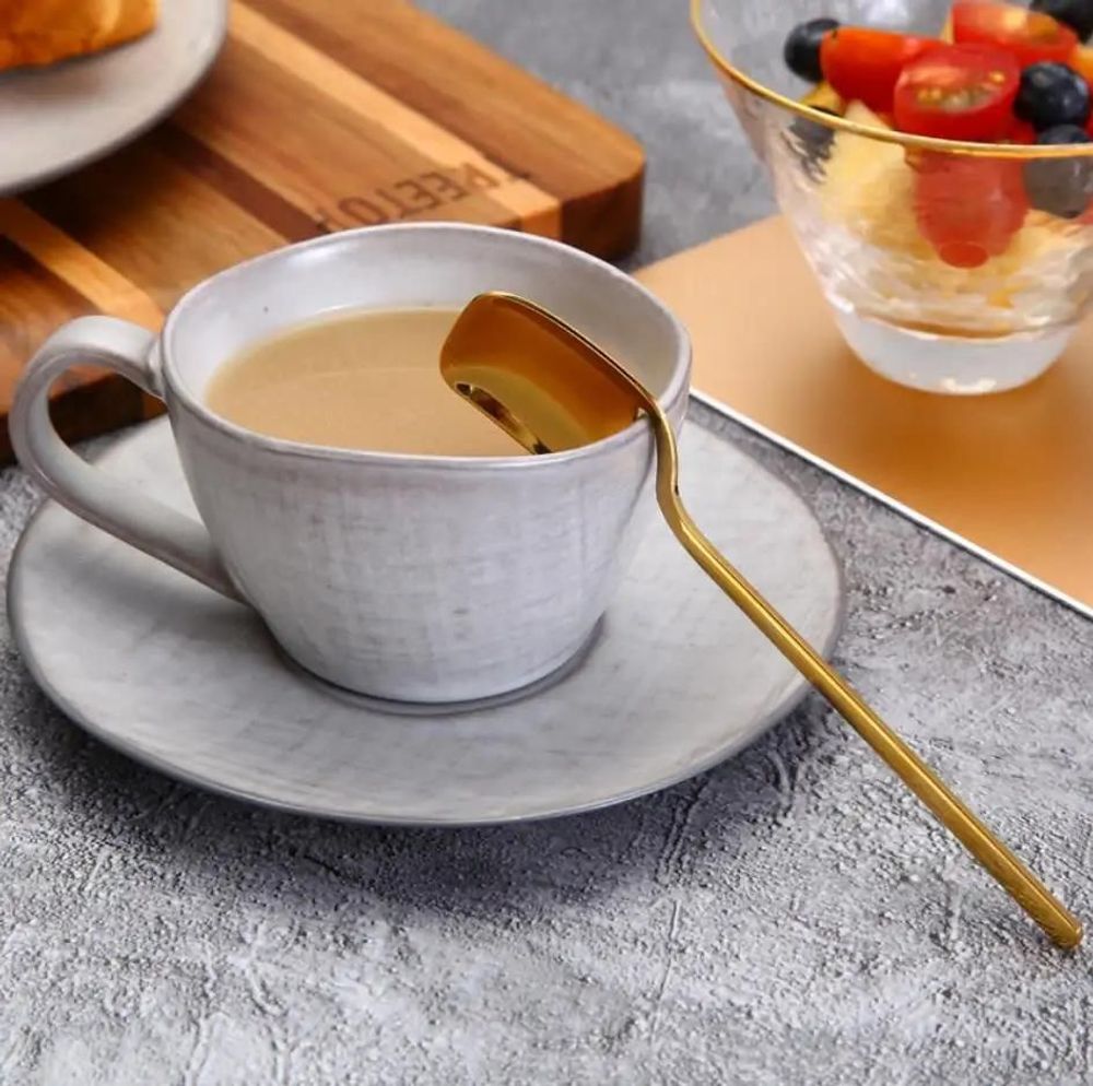 Tea and coffee accessories - Hanging Spoon - 5 colors - Tea, coffee or dessert - SOSTRAW & SMARTTHINGS
