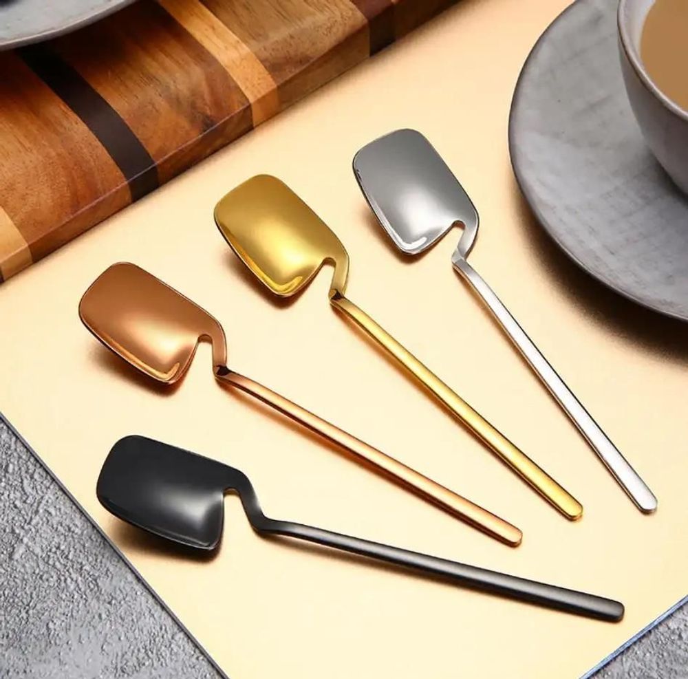 Tea and coffee accessories - Hanging Spoon - 5 colors - Tea, coffee or dessert - SOSTRAW & SMARTTHINGS