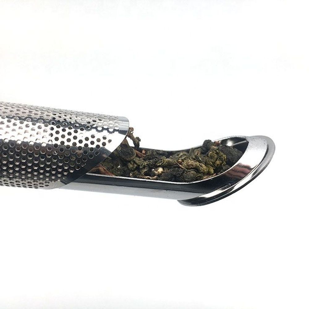 Accessoires thé et café - Infuseur à thé télescopique - Tube - Inox - SOSTRAW & SMARTTHINGS