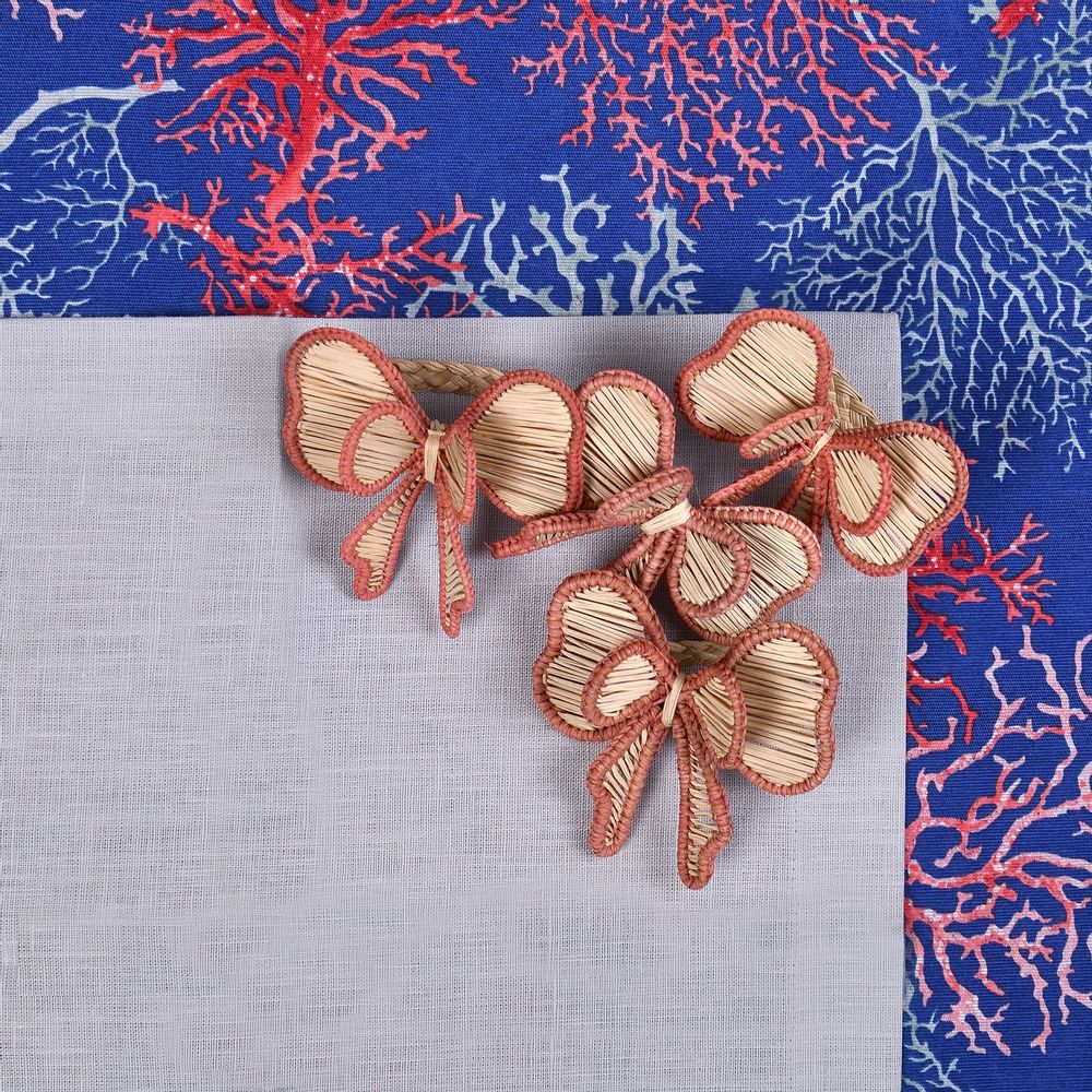 Linge de table textile - Sets de table Seaweed & Royal Blue - ROSEBERRY HOME