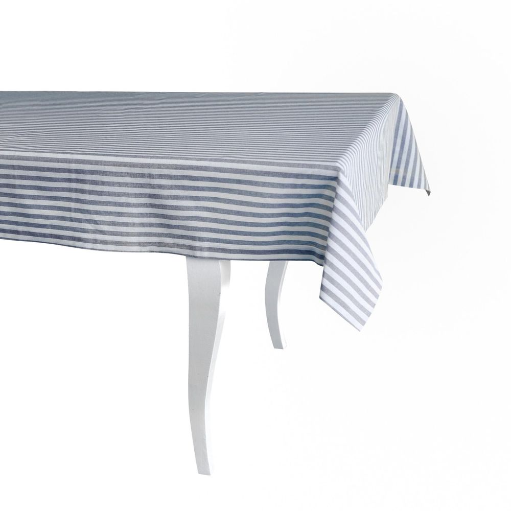 Nappes - Nappe de table Blue Dandy Stripes 130x300 - ROSEBERRY HOME