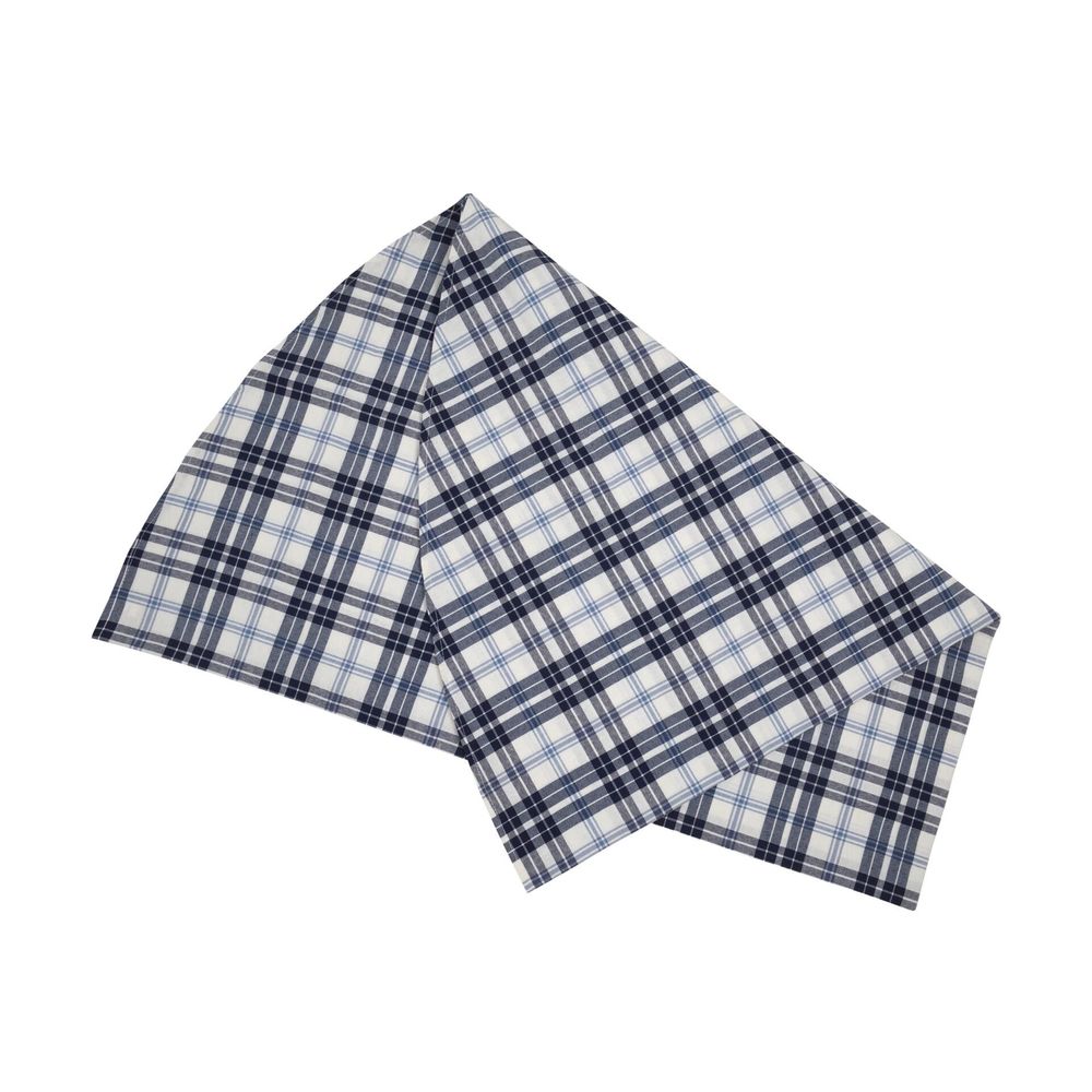 Table cloths - Tablecloth Blue Plaid - 130 cm x 300 cm - ROSEBERRY HOME
