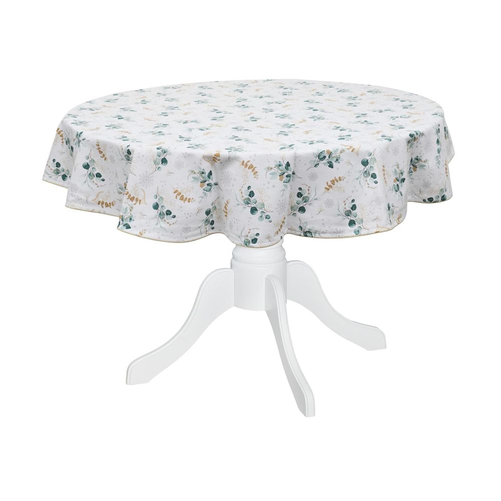 Table cloths - Tablecloth Very Jolly Christmas rounded 160 - ROSEBERRY HOME