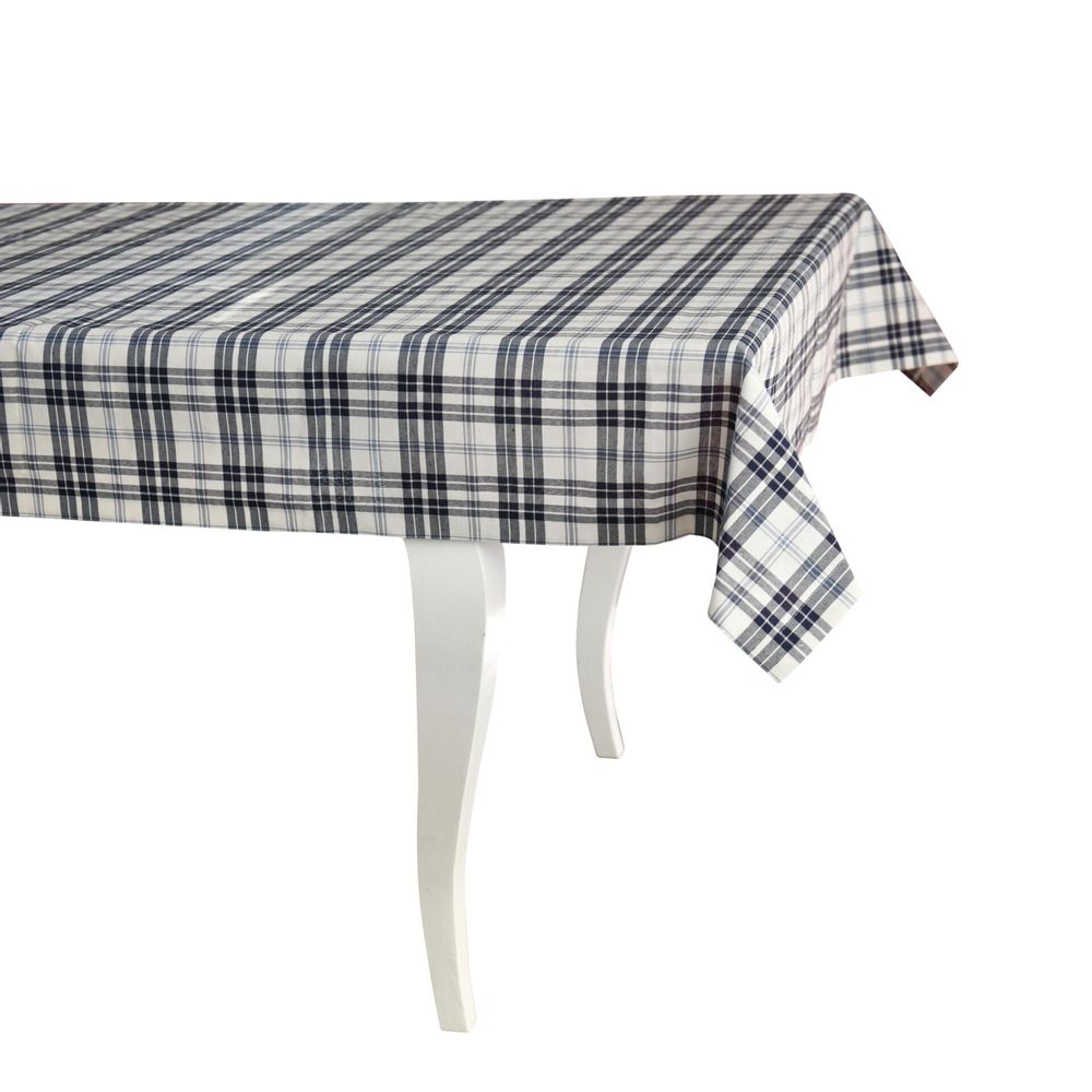 Table cloths - Tablecloth Blue Plaid - 210 cm - ROSEBERRY HOME