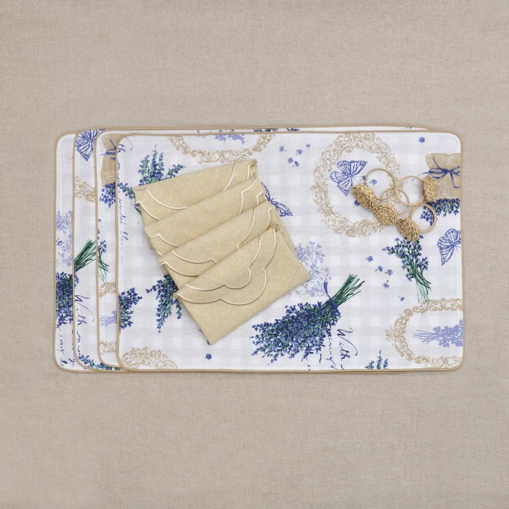 Nappes - Nappe de table Lavender - 210 cm - ROSEBERRY HOME