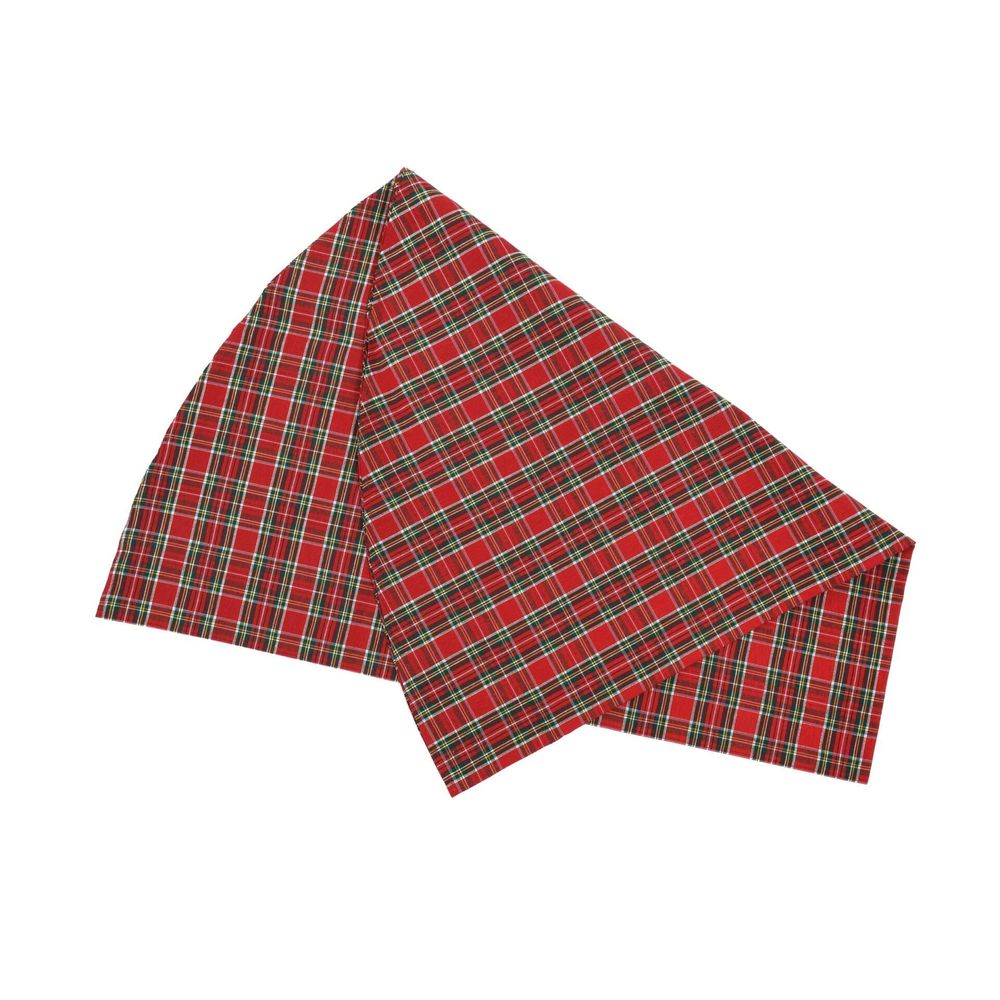 Nappes - Nappe de table Red Tartan rounded 140 - ROSEBERRY HOME