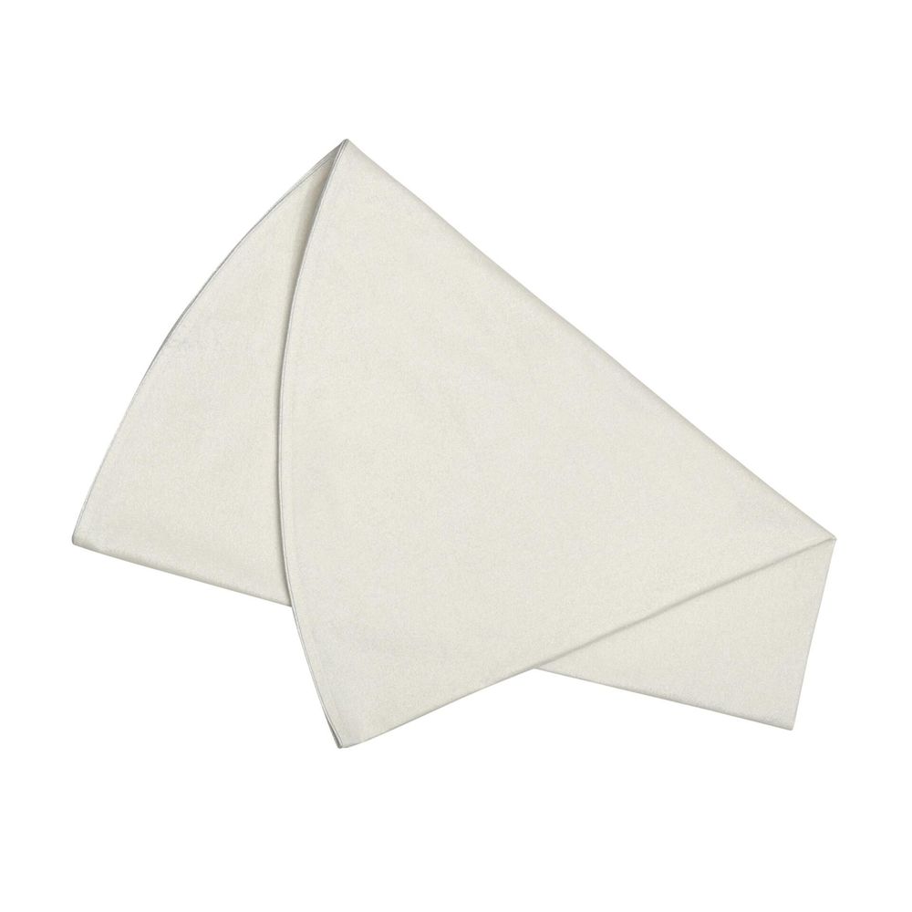 Table cloths - Tablecloth Shiny Silverline rounded 160 - ROSEBERRY HOME