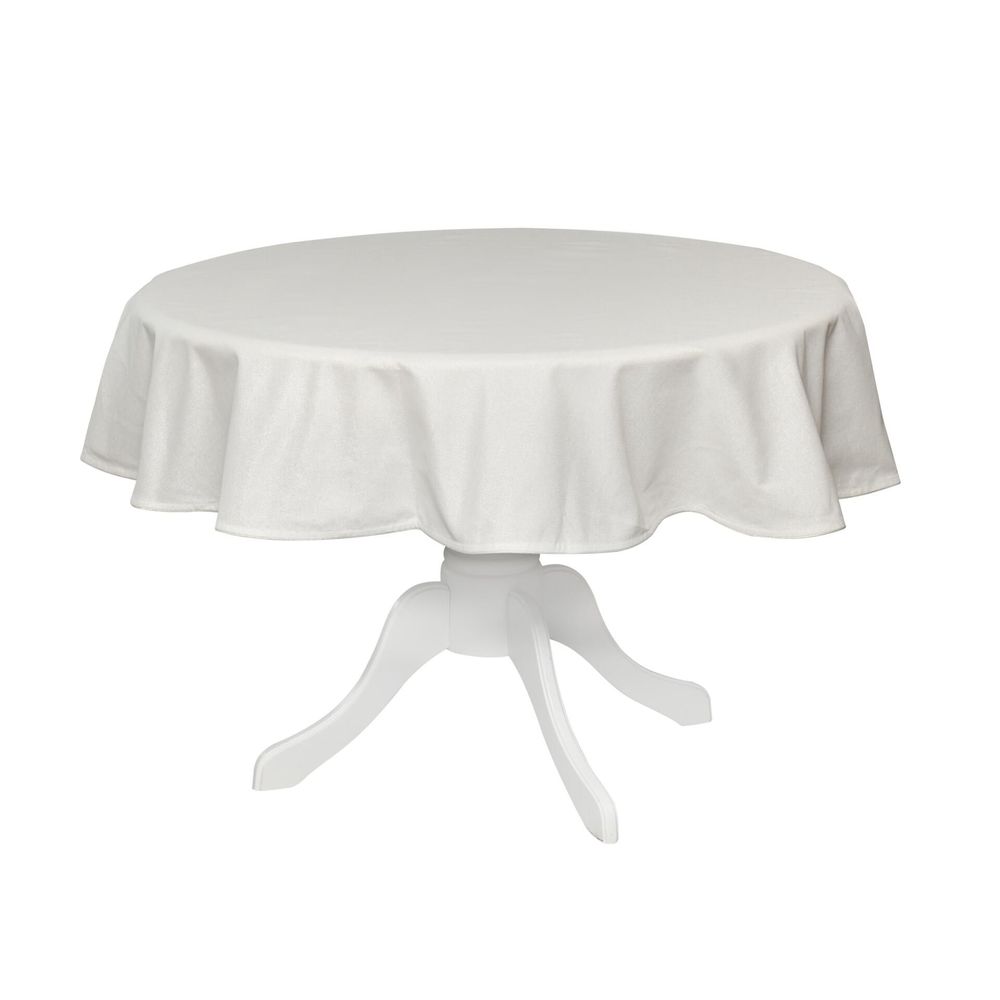 Nappes - Nappe de table Shiny Silverline rounded 210 - ROSEBERRY HOME