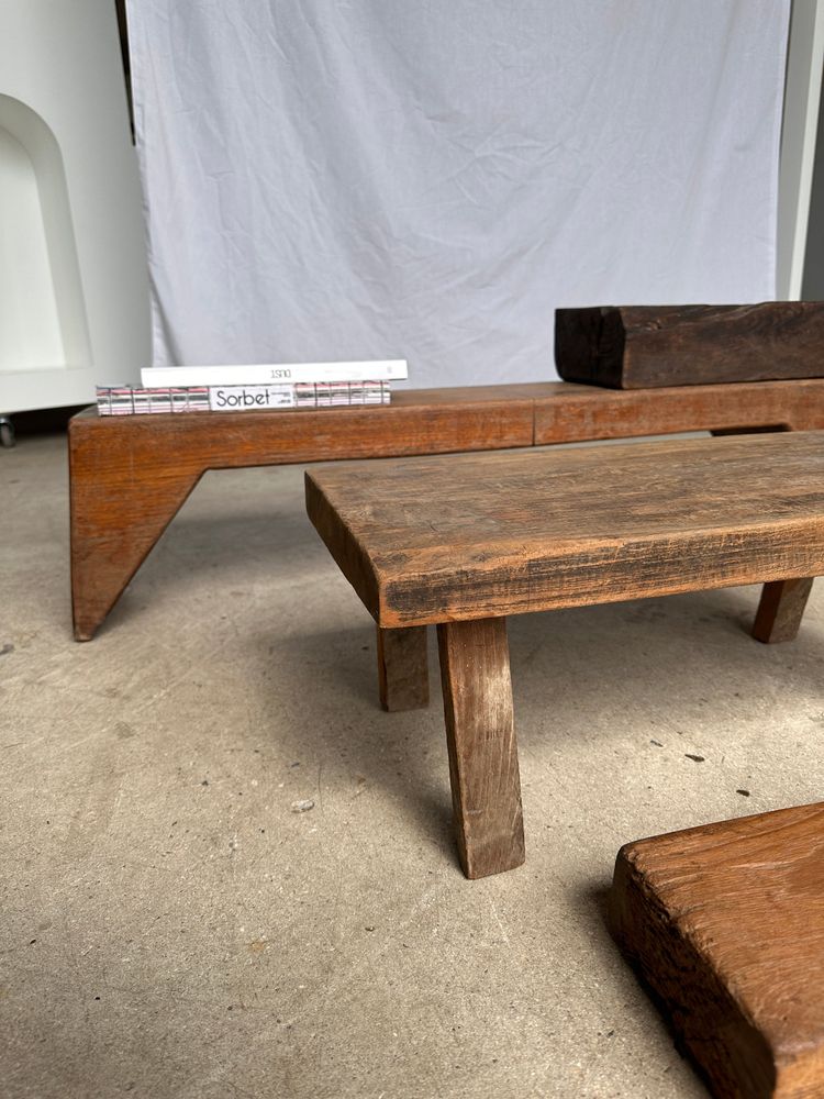 Benches - Minimalist design Asian bench L:105 H:26 - OFFICE OBJETS