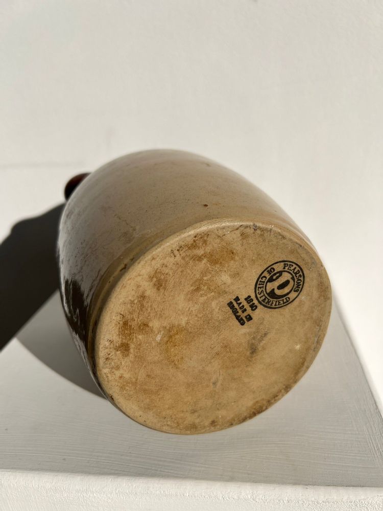 Carafes - Two-tone Pearsons of Chesterfield stoneware jug Made in England H: 17cm - OFFICE OBJETS