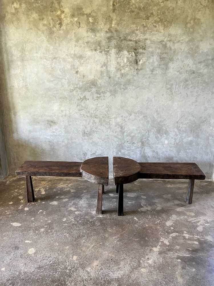 Benches - Modular bench or coffee table in 2 parts L:2m W:60 H:46 - OFFICE OBJETS