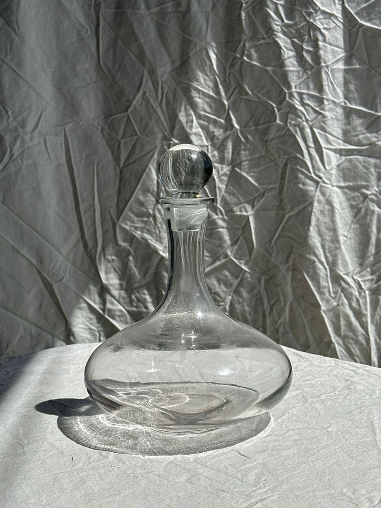 Carafes - Carafe à décanter évasée bouchon rond - OFFICE OBJETS