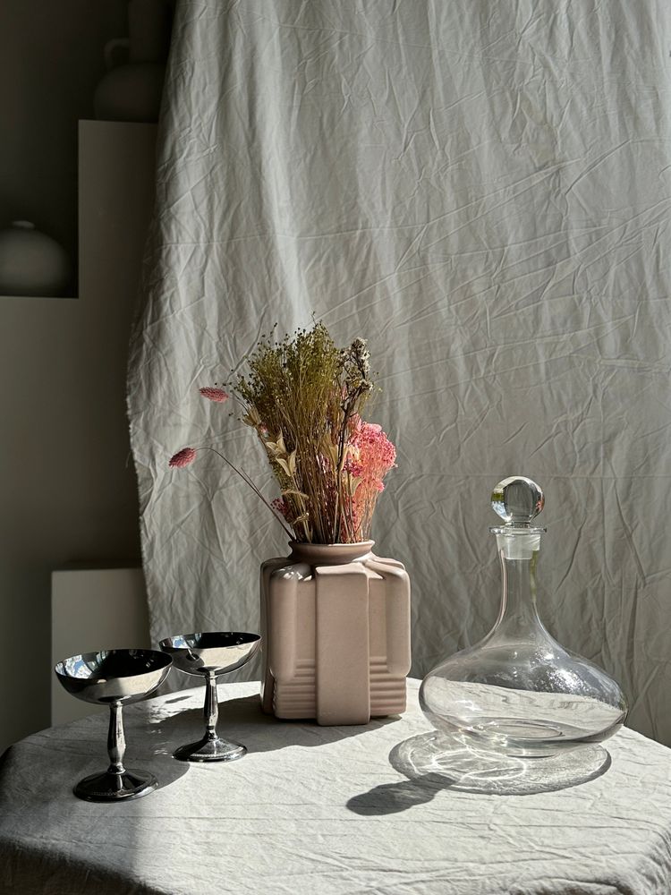 Carafes - Carafe à décanter évasée bouchon rond - OFFICE OBJETS