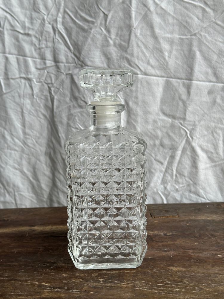 Carafes - Diamond tip whiskey decanter H23 - OFFICE OBJETS