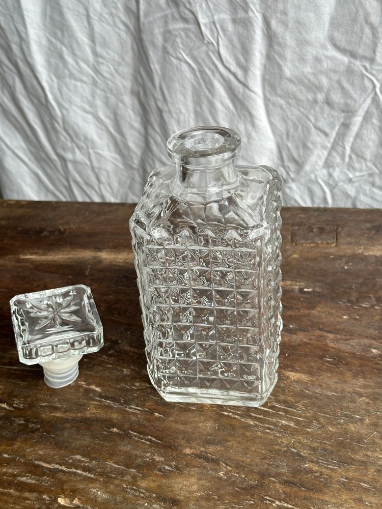Carafes - Diamond tip whiskey decanter H23 - OFFICE OBJETS