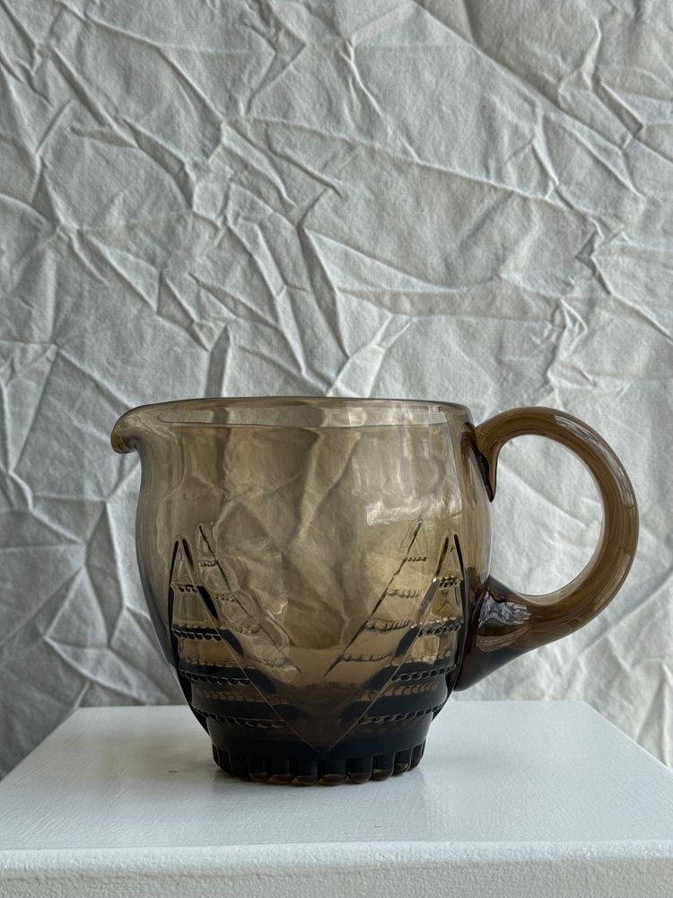 Carafes - Carafe en verre fumé - OFFICE OBJETS