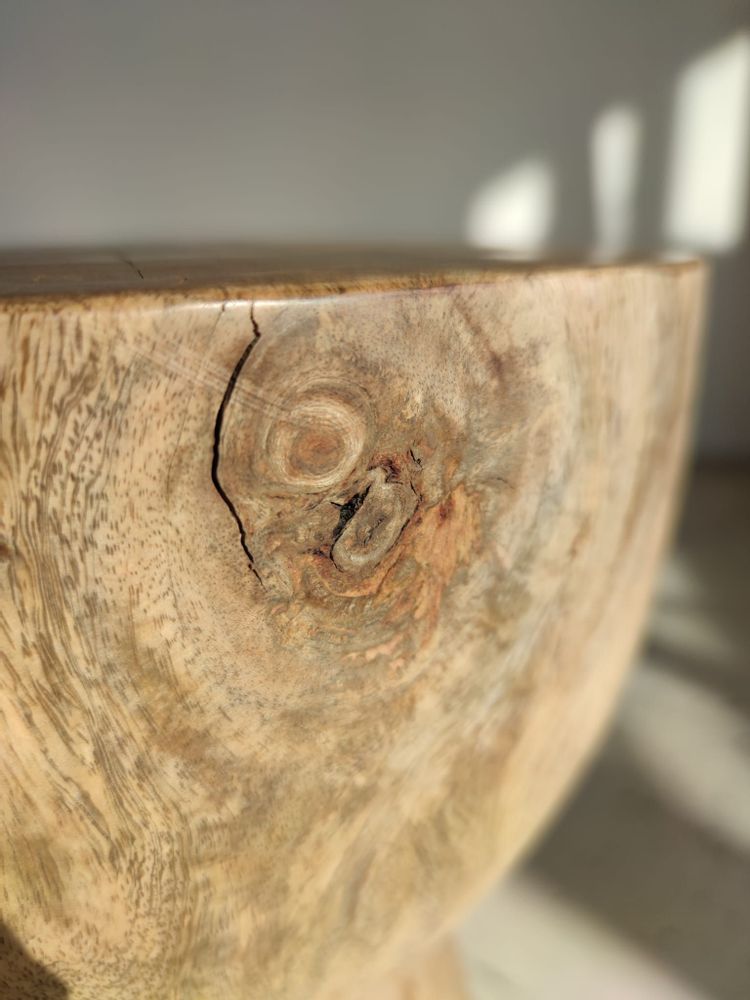 Stools - Monoxyl end table in mango wood - OFFICE OBJETS