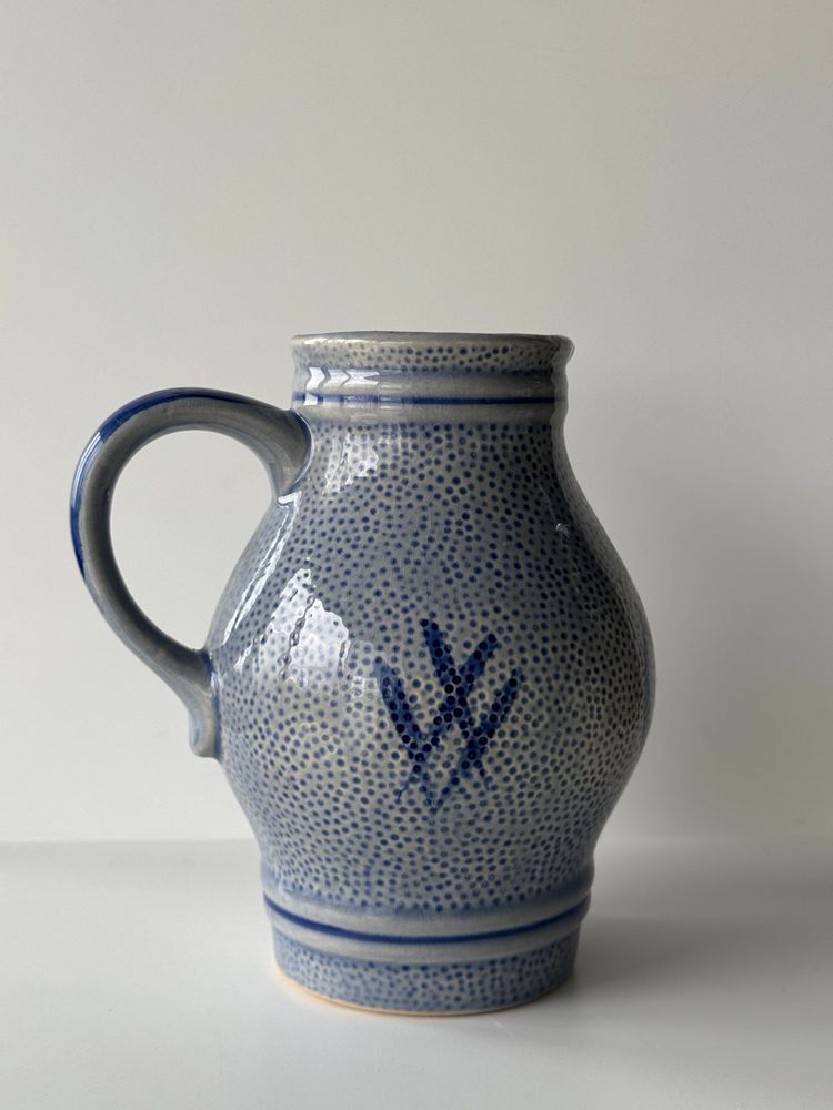 Carafes - Carafe West Germany bleue H19,5 - OFFICE OBJETS