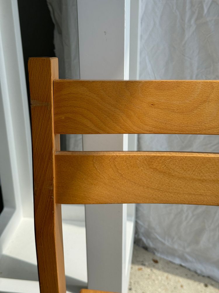 Chaises - Chaise en pin vintage, ancien mobilier de station de ski - OFFICE OBJETS