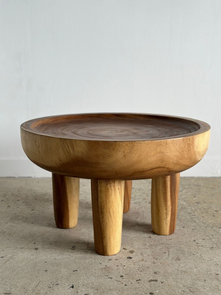 Tables basses - Coffee table, table basse quadripode en suar - OFFICE OBJETS
