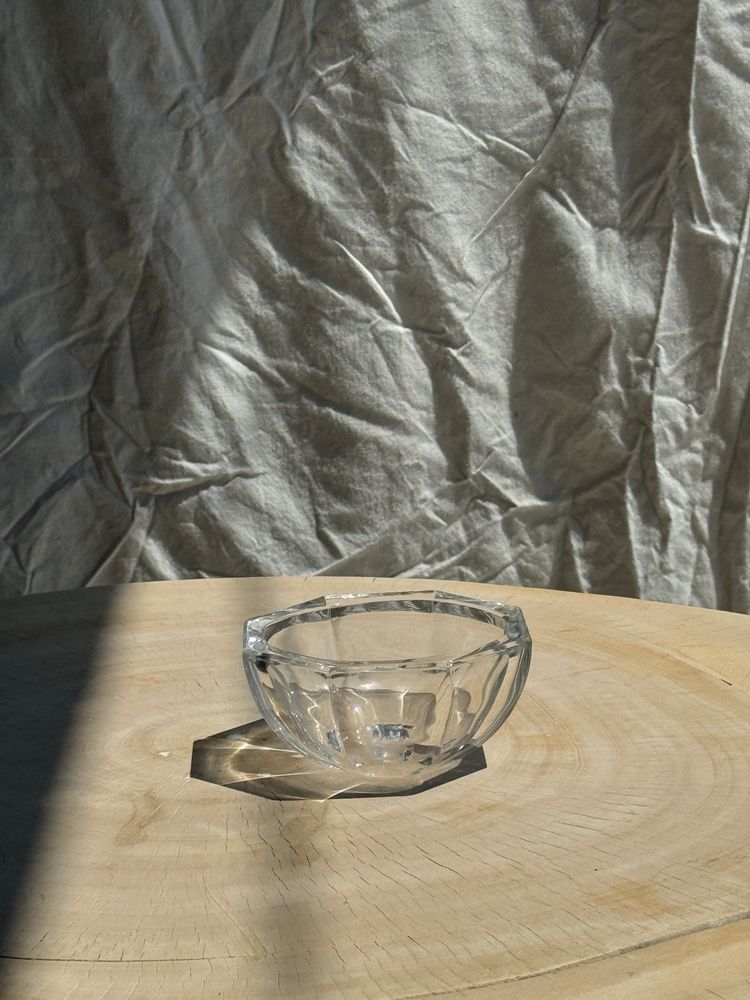 Accessoires à poser - Coupe octogonale en verre belle matière géométrique - OFFICE OBJETS