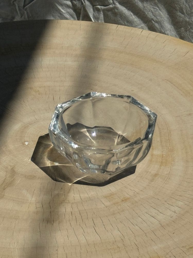 Accessoires à poser - Coupe octogonale en verre belle matière géométrique - OFFICE OBJETS