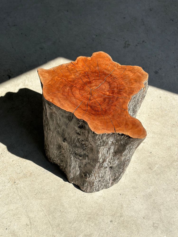 Coffee tables - Duo of lychee stools forming a coffee table - OFFICE OBJETS