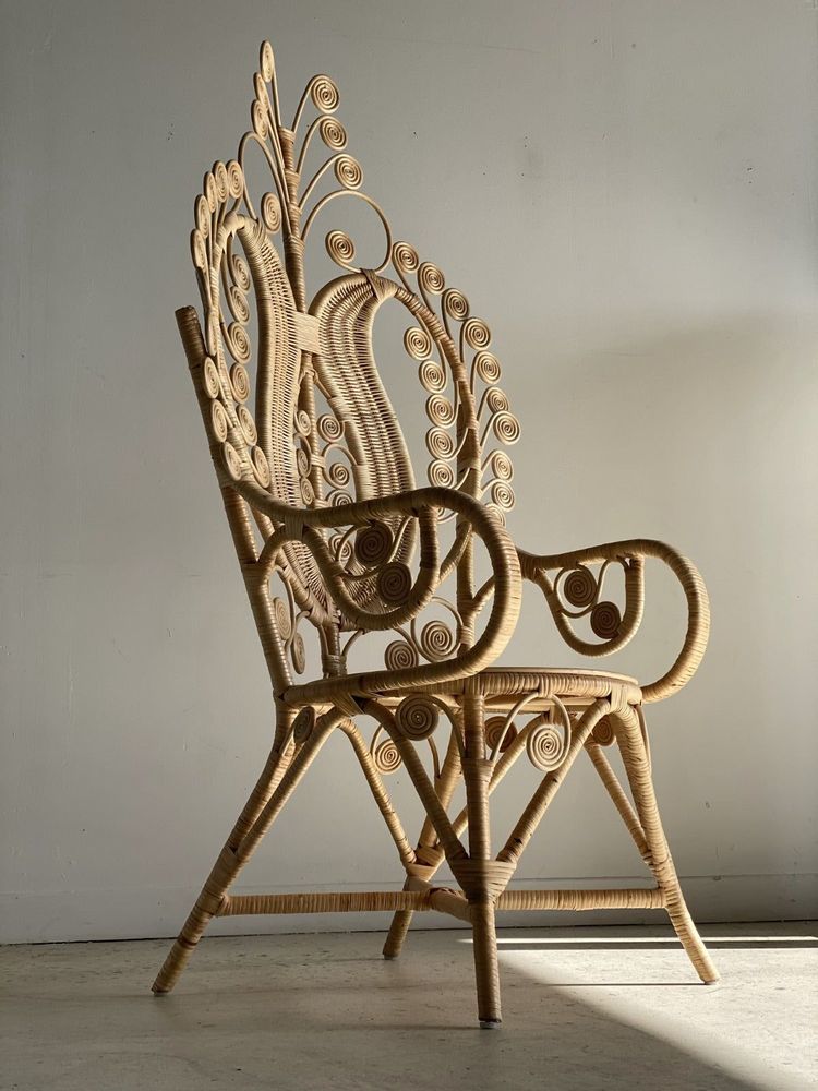 Fauteuils - Fauteuil en rotin Peacock - OFFICE OBJETS