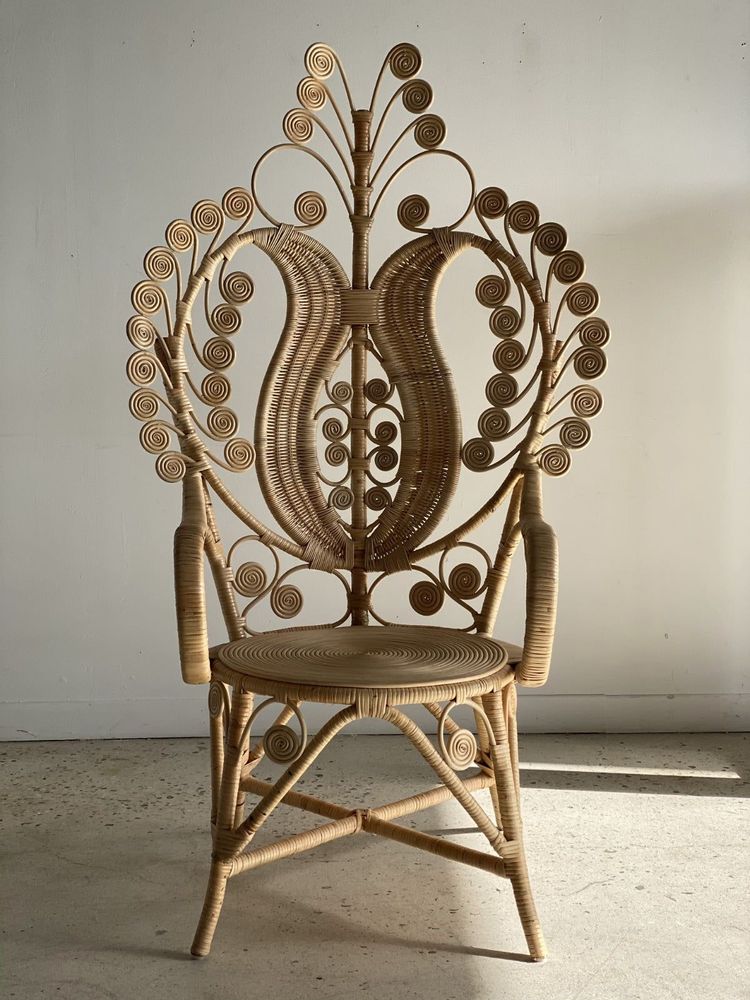 Fauteuils - Fauteuil en rotin Peacock - OFFICE OBJETS