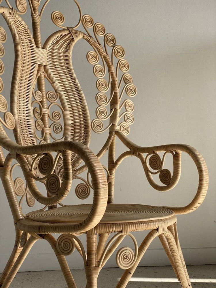 Fauteuils - Fauteuil en rotin Peacock - OFFICE OBJETS