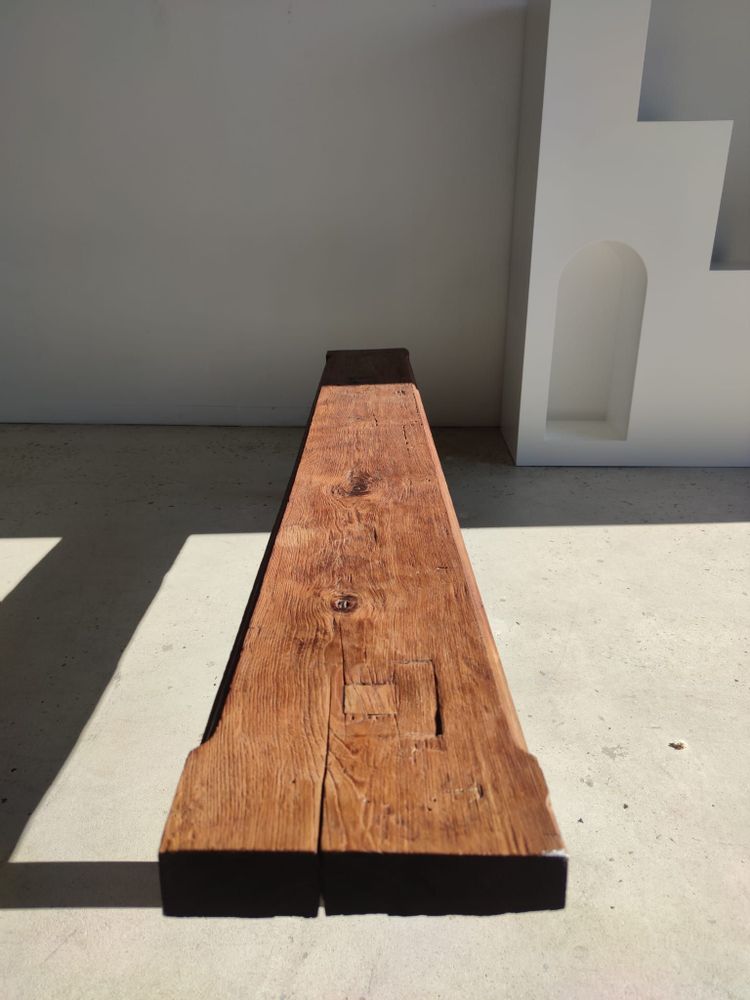 Bancs - Grand banc étroit en teck H:45cm L:2m20 - OFFICE OBJETS