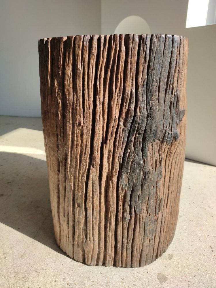 Tabourets - Grand bout de canapé, tabouret, mobilier modulaire en bois de fer massif - OFFICE OBJETS