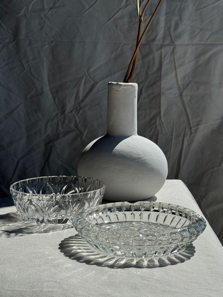 Accessoires à poser - Grand cendrier en verre italien classique D:15cm - OFFICE OBJETS