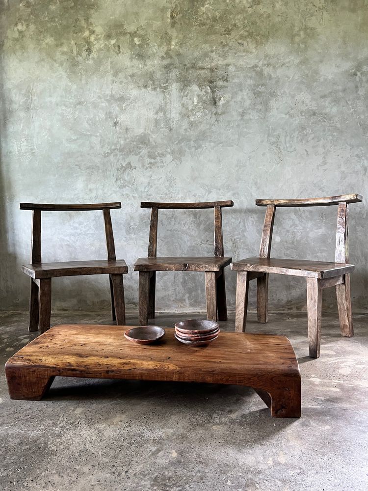 Armchairs - Large old teak chair or armchair H84 L60 - OFFICE OBJETS