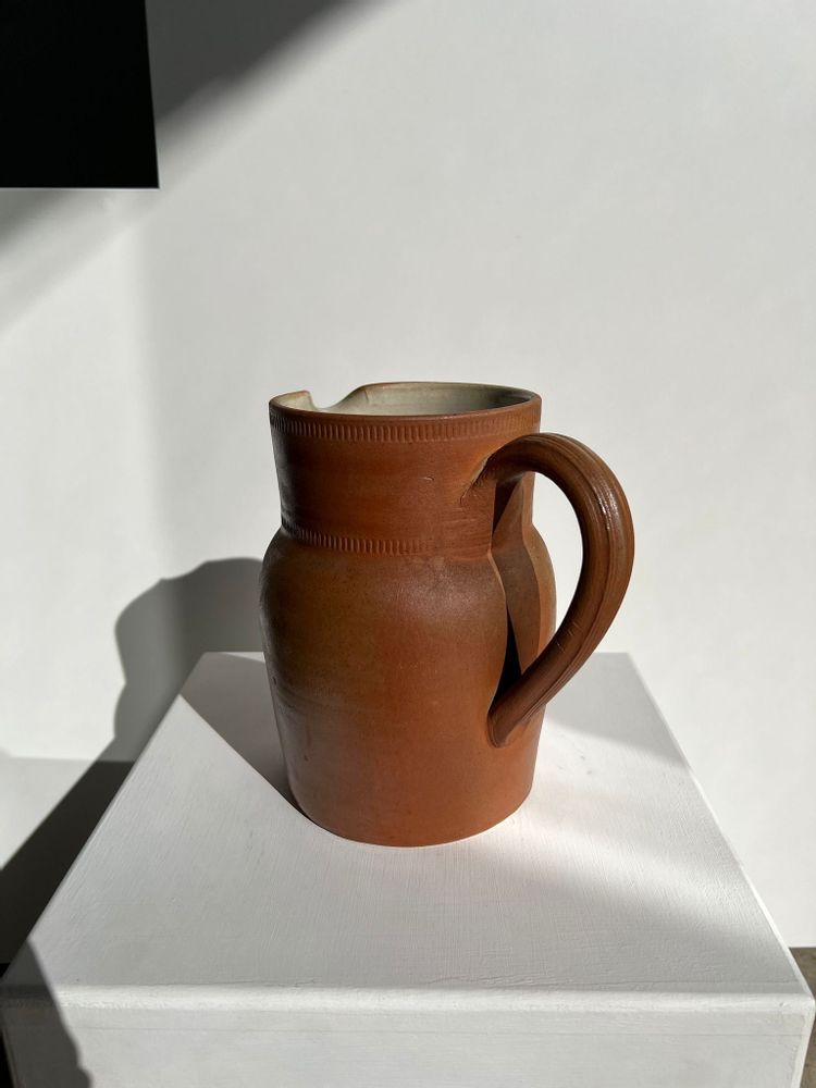 Carafes - Large stoneware pitcher brand Handmade below H: 20cm - OFFICE OBJETS