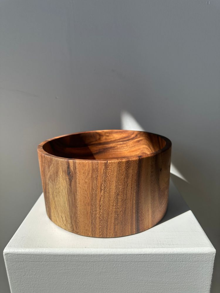 Decorative objects - Large bowl in monoxyl teak H:15 D:30 - OFFICE OBJETS