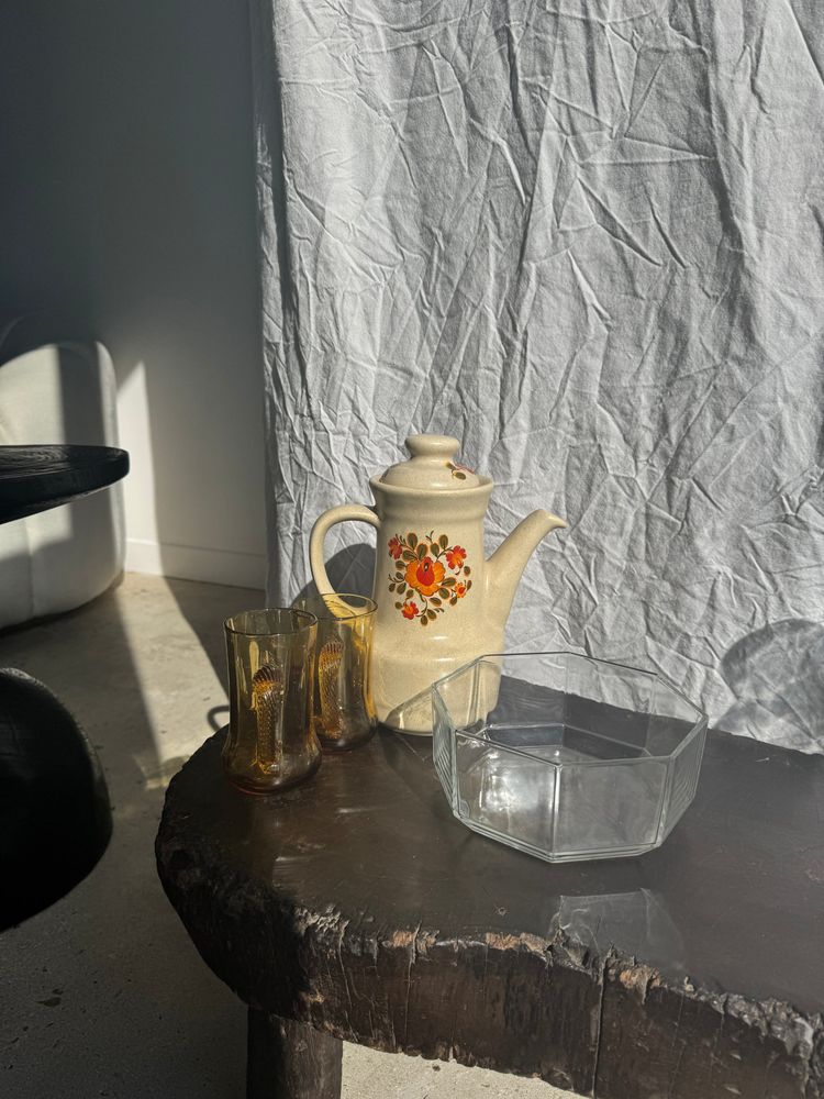 Plats et saladiers - Grande coupe en verre octogonale L17,5 - OFFICE OBJETS