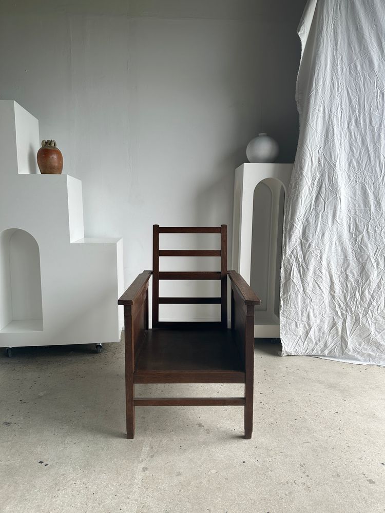 Fauteuils - Large fauteuil en bois à dossier inclinable réglable - OFFICE OBJETS