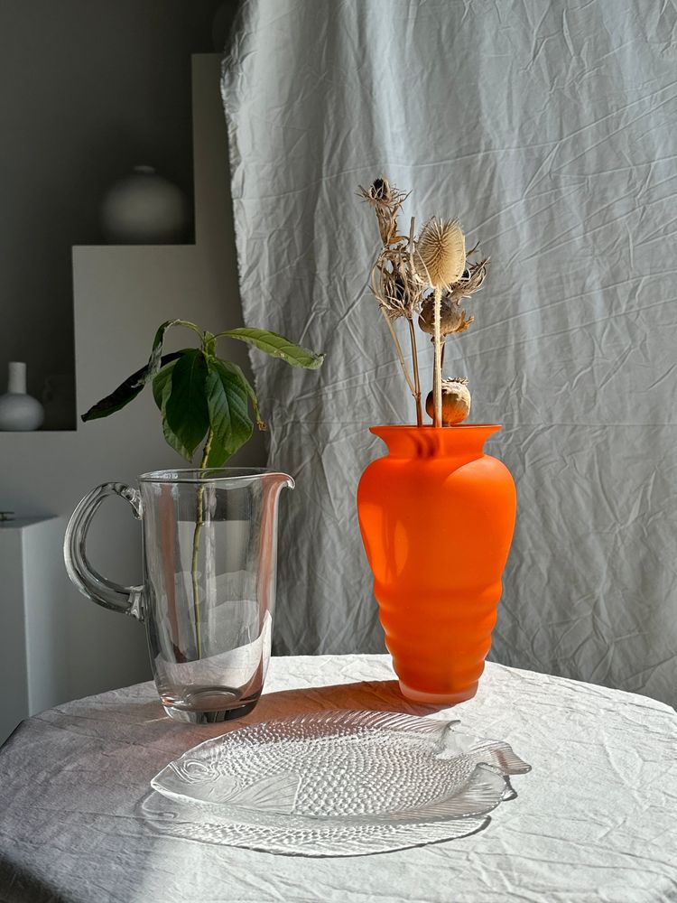 Assiettes au quotidien - Lot de 6 assiettes vintage en forme de poisson en verre Arcoroc - OFFICE OBJETS