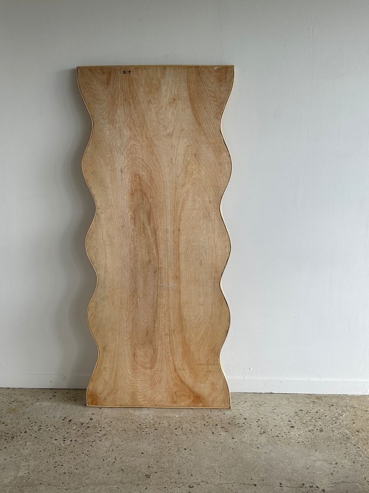 Miroirs - Miroir de pied en rotin zigzag H:182cm - OFFICE OBJETS